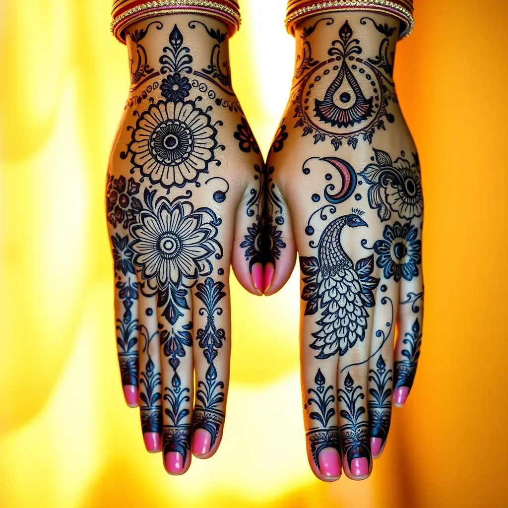 Exploring Traditional Pakistani Bridal Henna Motifs and Patterns