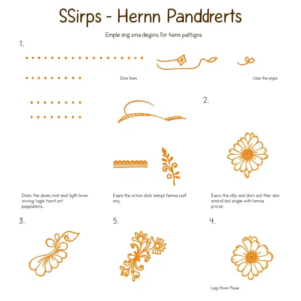 Simple Henna Patterns: StepbyStep for Easy Beginner Henna Designs