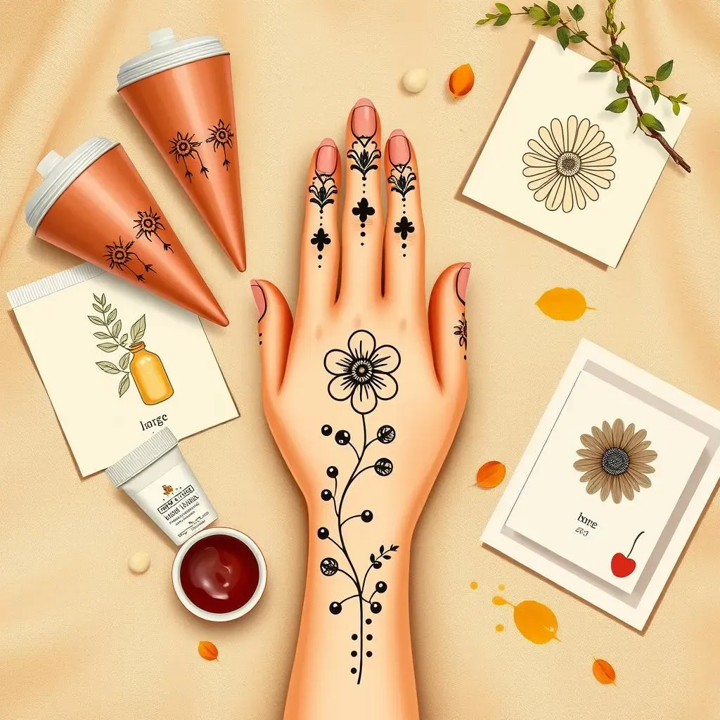 StepbyStep Guide to Creating Easy Flower Henna Designs