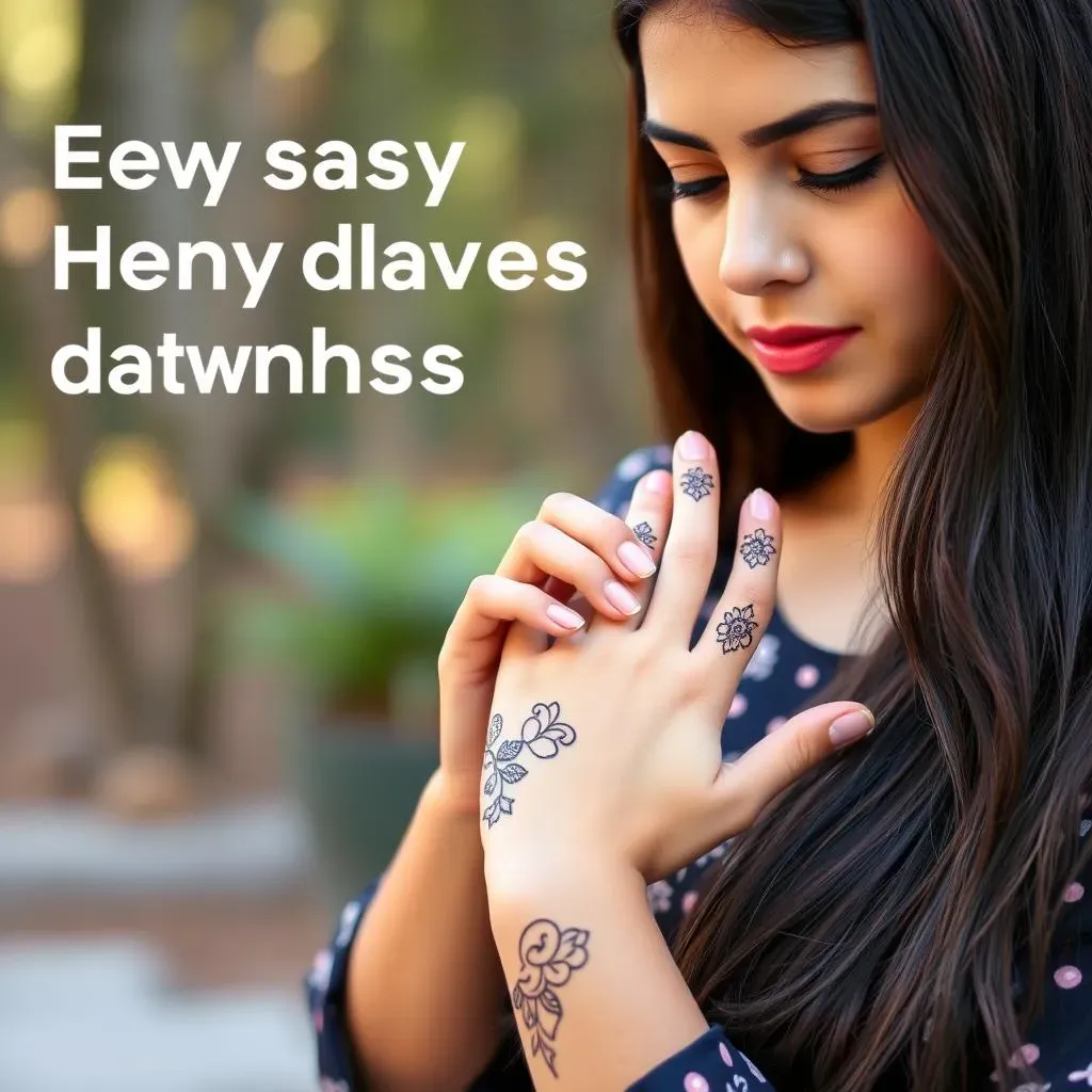 StepbyStep Guide to Creating Easy Henna Designs for Palms