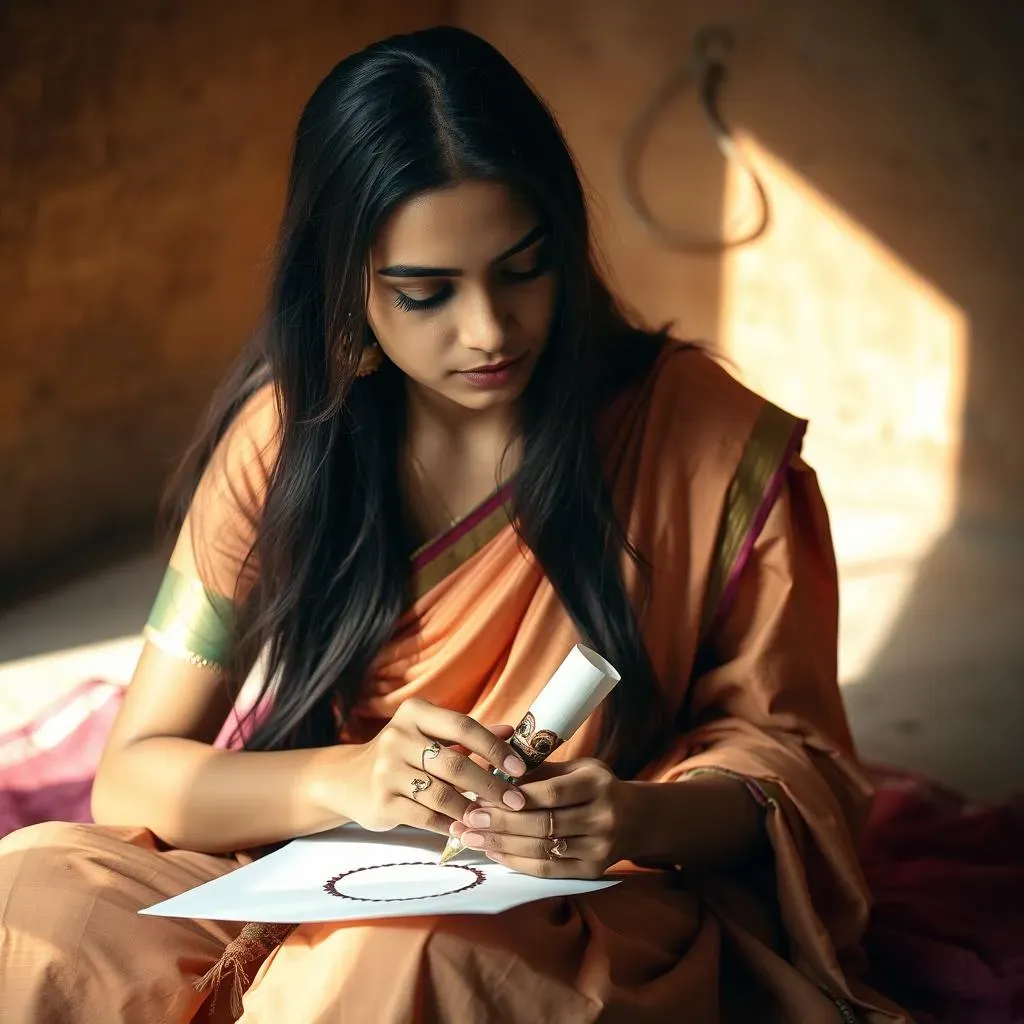 StepbyStep Guide to Drawing Basic Circle Henna Patterns