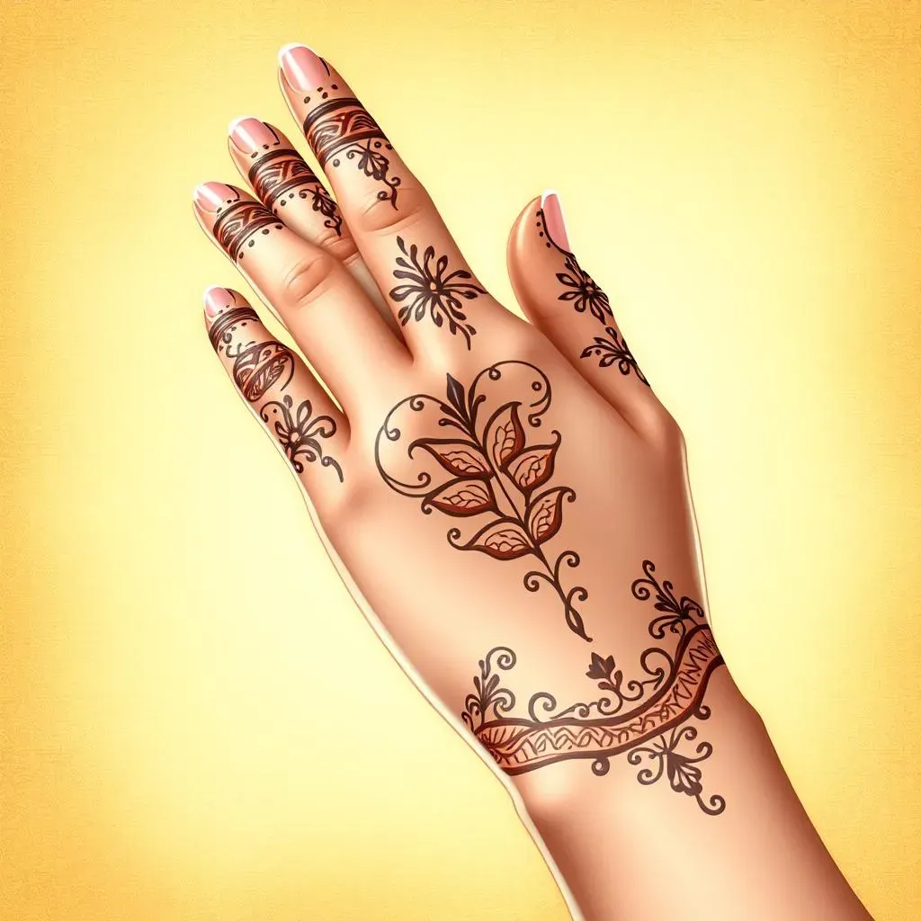 Tips and Tricks for Applying Full Hand Henna Designs